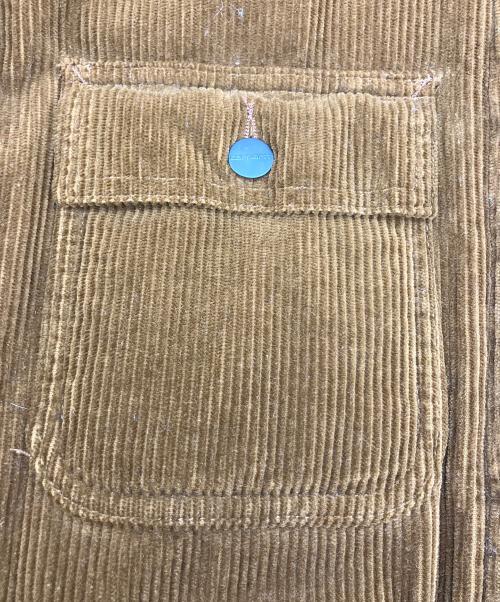 Carhartt WIP（カーハート ワーク イン プログレス）Carhartt WIP (カーハート ワーク イン プログレス) コーデュロイジャケット　☆2 ブラウン サイズ:Mの古着・服飾アイテム