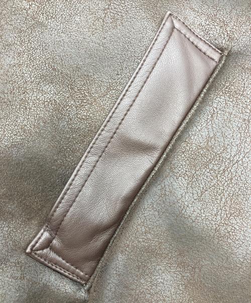UNGRID（アングリッド）UNGRID (アングリッド) フェイクムートンコート ブラウン サイズ:Sの古着・服飾アイテム