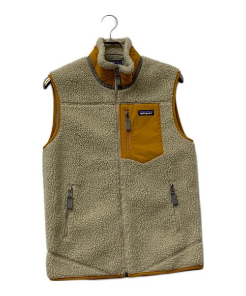 Patagonia（パタゴニア）Patagonia (パタゴニア) クラッシクレトロXベスト ベージュ サイズ:Sの古着・服飾アイテム