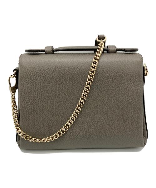 GUCCI（グッチ）GUCCI (グッチ) ショルダーバッグ インターロッキングG チェーンショルダーバッグ グレーの古着・服飾アイテム