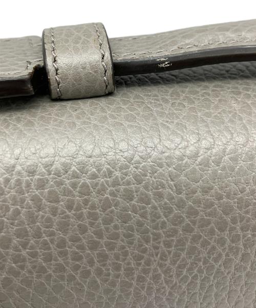 GUCCI（グッチ）GUCCI (グッチ) ショルダーバッグ インターロッキングG チェーンショルダーバッグ グレーの古着・服飾アイテム