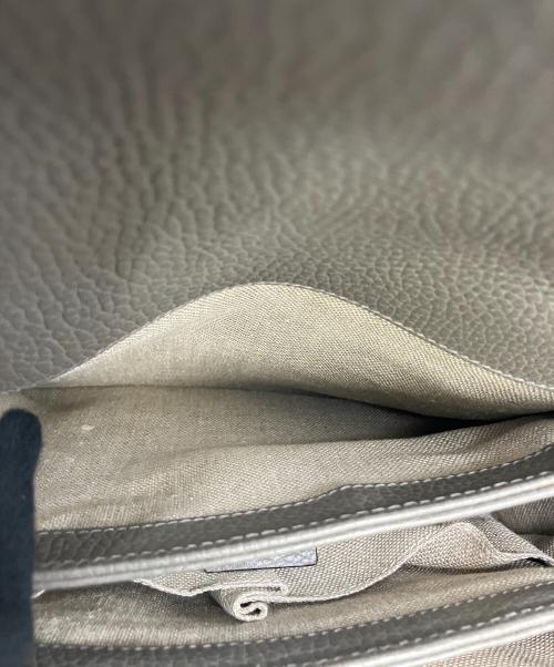 GUCCI（グッチ）GUCCI (グッチ) ショルダーバッグ インターロッキングG チェーンショルダーバッグ グレーの古着・服飾アイテム
