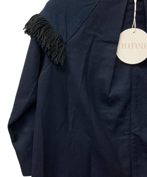 aurea（アウレア）aurea (アウレア) 長袖ワンピース ネイビー サイズ:FREE 未使用品の古着・服飾アイテム