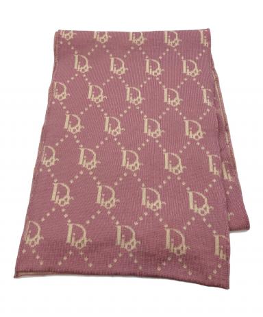 ⭐︎専用⭐︎Christian Dior ピンク ウールマフラー 中古・古着通販】Christian Dior (クリスチャン ディオール) マフラー