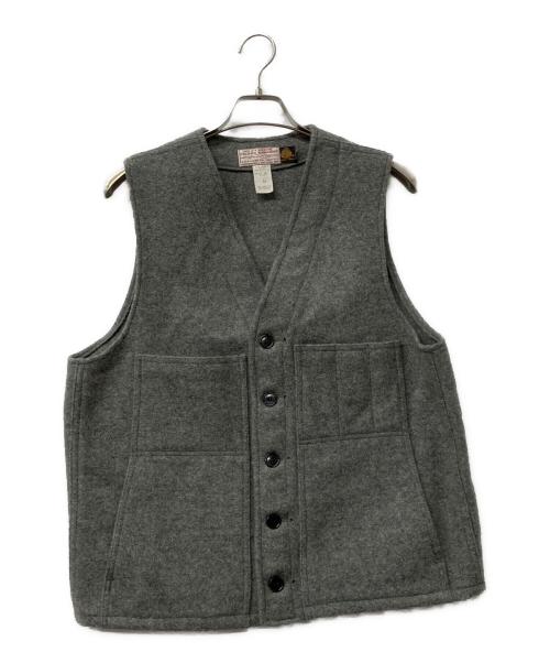 FILSON GARMENT（フィルソン ガーメント）FILSON GARMENT (フィルソン ガーメント) ウールベスト グレー サイズ:SIZE 44の古着・服飾アイテム