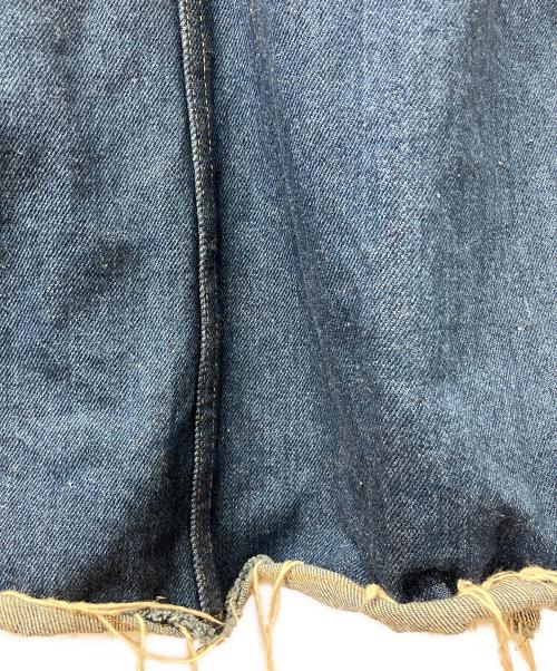 MM6 Maison Margiela（エムエムシックスメゾンマルジェラ）MM6 Maison Margiela (エムエムシックスメゾンマルジェラ) ノースリーブワンピース デニム 切替 デザイン ノースリーブワンピース インディゴ サイズ:38の古着・服飾アイテム