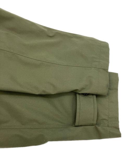 THE NORTHFACE PURPLELABEL（ザ・ノースフェイス パープルレーベル）THE NORTHFACE PURPLELABEL BEAMS (ビームス) ステンカラーコート 無地　　65/35 Insulation Soutien Collar Coat グリーン サイズ:Lの古着・服飾アイテム
