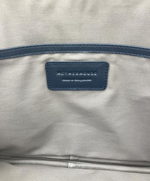 MOTHERHOUSE（マザーハウス）MOTHERHOUSE (マザーハウス) クラッチバッグ ネイビーの古着・服飾アイテム