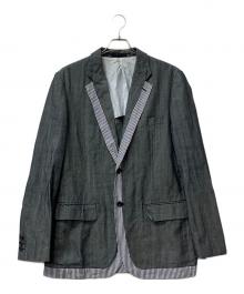 COMME des GARCONS（コムデギャルソン）の古着「ジャケット テーラードジャケット」｜インディゴ