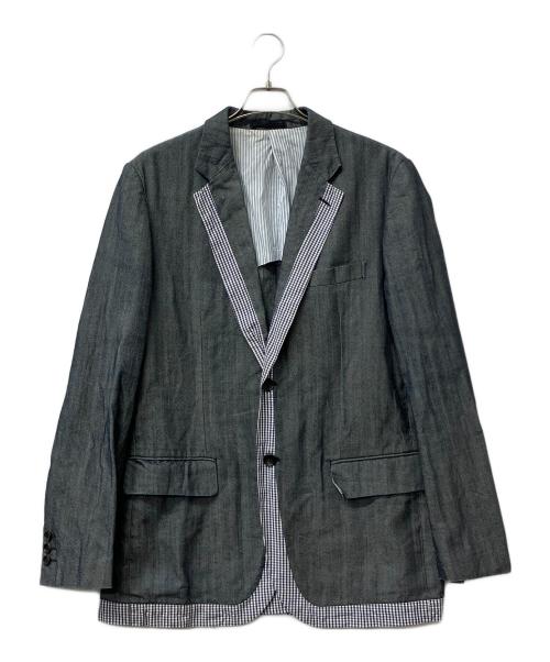COMME des GARCONS（コムデギャルソン）COMME des GARCONS (コムデギャルソン) ジャケット テーラードジャケット インディゴ サイズ:Ｍの古着・服飾アイテム