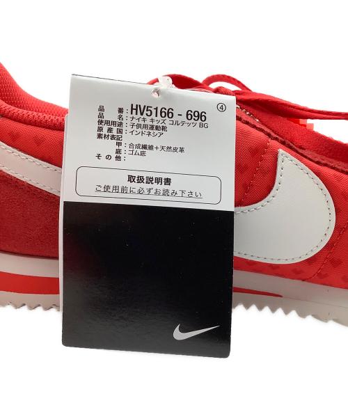 NIKE（ナイキ）NIKE (ナイキ) ローカットスニーカー CORTEZ BG レッド サイズ:cm 24.5の古着・服飾アイテム