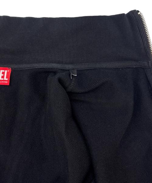 DIESEL（ディーゼル）DIESEL (ディーゼル) DIESEL ジップアップスウェット ブラック サイズ:Lの古着・服飾アイテム