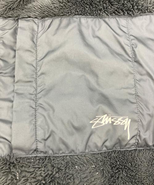 Champion（チャンピオン）Champion (チャンピオン) stussy (ステューシー) ボアジャケット ブラック サイズ:XLの古着・服飾アイテム
