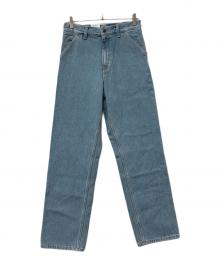 Carhartt WIP（カーハート ワーク イン プログレス）の古着「デニムペインターパンツ」｜スカイブルー