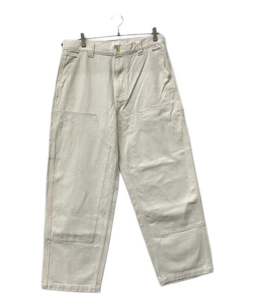 Carhartt WIP（カーハート ワーク イン プログレス）Carhartt WIP (カーハート ワーク イン プログレス) ダブルニーペインターパンツ ホワイト サイズ:M 未使用品の古着・服飾アイテム