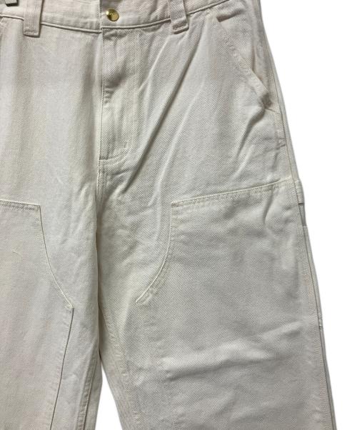 Carhartt WIP（カーハート ワーク イン プログレス）Carhartt WIP (カーハート ワーク イン プログレス) ダブルニーペインターパンツ ホワイト サイズ:M 未使用品の古着・服飾アイテム