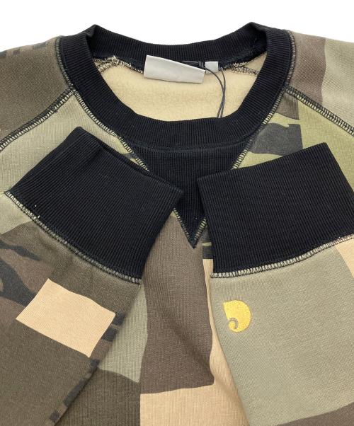 Carhartt WIP（カーハート ワーク イン プログレス）Carhartt WIP (カーハート ワーク イン プログレス) スウェット CHASE SWEATSHIRT（チェイススウェットシャツ） グリーン サイズ:Lの古着・服飾アイテム