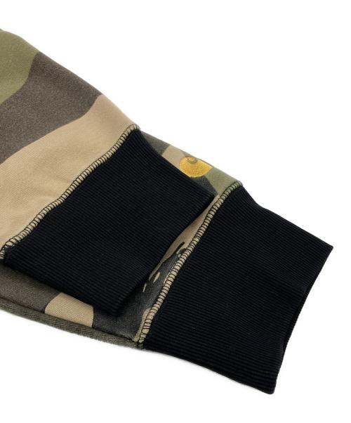 Carhartt WIP（カーハート ワーク イン プログレス）Carhartt WIP (カーハート ワーク イン プログレス) パーカー HOODED CHASE SWEAT（フーデッド チェイス スウェットシャツ） グリーン サイズ:L 未使用品の古着・服飾アイテム