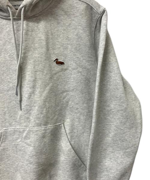 Carhartt WIP（カーハート ワーク イン プログレス）Carhartt WIP (カーハート ワーク イン プログレス) 裏起毛パーカー グレー サイズ:Ｓの古着・服飾アイテム