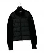 MONCLERモンクレール）の古着「ダウンジャケット ニット切替ダウンジャケット」｜ブラック