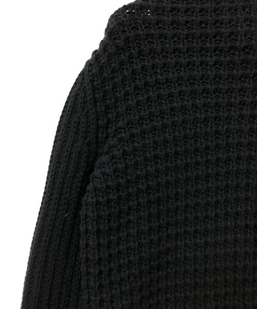 MONCLER（モンクレール）MONCLER (モンクレール) ダウンジャケット ニット切替ダウンジャケット ブラック サイズ:XSの古着・服飾アイテム