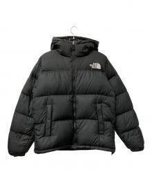 THE NORTH FACE（ザ ノース フェイス）の古着「ダウンジャケット Nuptse Hoodie」｜ブラック