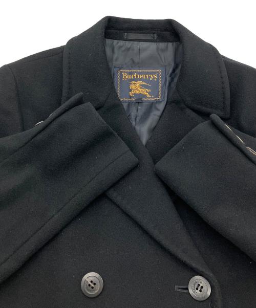 Burberry's（バーバリーズ）Burberry's (バーバリーズ) チェスターコート ブラック サイズ:40の古着・服飾アイテム