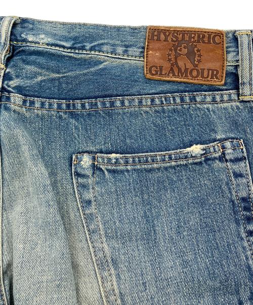 Hysteric Glamour（ヒステリックグラマー）Hysteric Glamour (ヒステリックグラマー) ダメージ加工ジーンズ インディゴ サイズ:34の古着・服飾アイテム