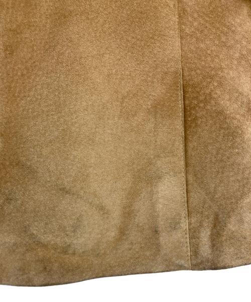 ISSEY MIYAKE（イッセイミヤケ）ISSEY MIYAKE (イッセイミヤケ) スウェードジャケット ベージュ サイズ:Mの古着・服飾アイテム