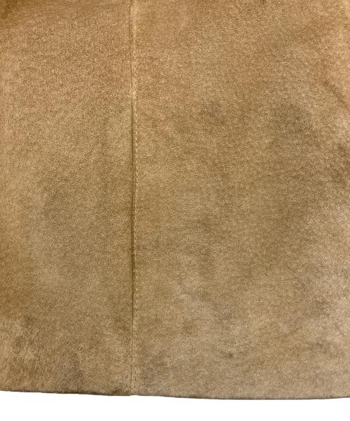 ISSEY MIYAKE（イッセイミヤケ）ISSEY MIYAKE (イッセイミヤケ) スウェードジャケット ベージュ サイズ:Mの古着・服飾アイテム