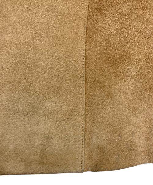 ISSEY MIYAKE（イッセイミヤケ）ISSEY MIYAKE (イッセイミヤケ) スウェードジャケット ベージュ サイズ:Mの古着・服飾アイテム