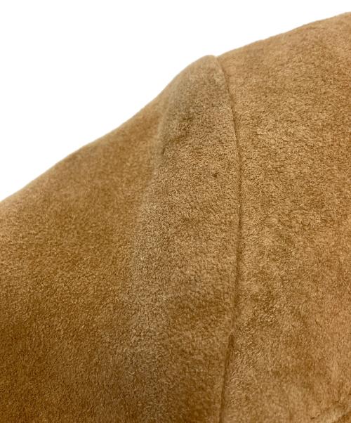 ISSEY MIYAKE（イッセイミヤケ）ISSEY MIYAKE (イッセイミヤケ) スウェードジャケット ベージュ サイズ:Mの古着・服飾アイテム