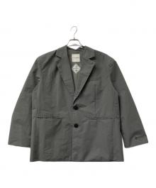 CLANE×MIZUNO（クラネ×ミズノ）の古着「テーラードジャケット　WINDSTOPPER TAILORED JACKET」｜グレー