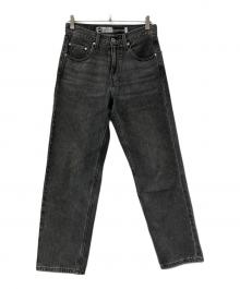 LEVI'S（リーバイス）の古着「ブラックデニムパンツ SilverTab」｜ブラック