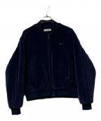 LACOSTEラコステ）の古着「ボンバージャケット フリースジャケット」｜ブルー