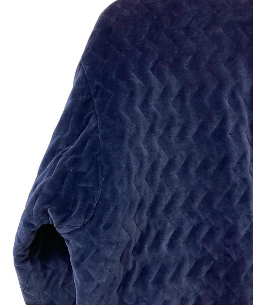 LACOSTE（ラコステ）LACOSTE (ラコステ) ボンバージャケット フリースジャケット ブルー サイズ:38の古着・服飾アイテム