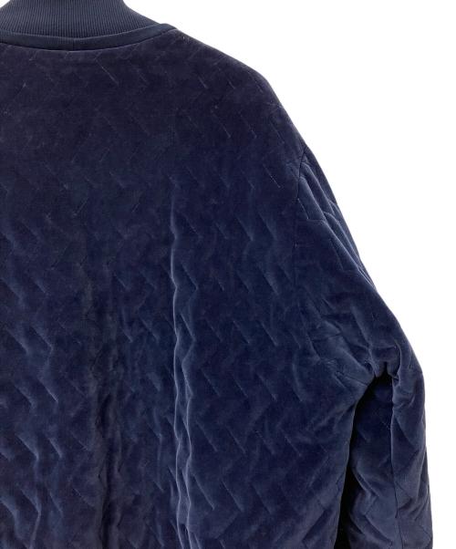LACOSTE（ラコステ）LACOSTE (ラコステ) ボンバージャケット フリースジャケット ブルー サイズ:38の古着・服飾アイテム