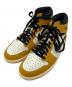 NIKE（ナイキ）の古着「ハイカットスニーカー　AIR JORDAN1」｜イエロー×ホワイト×ブラック
