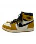 NIKE (ナイキ) ハイカットスニーカー　AIR JORDAN1 イエロー×ホワイト×ブラック サイズ:SIZE26.5：12000円