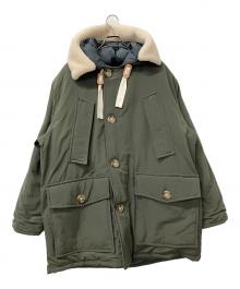 WOOLRICH（ウールリッチ）の古着「ダウンコート ARCTIC CLASSIC FIT PARKA」｜グリーン