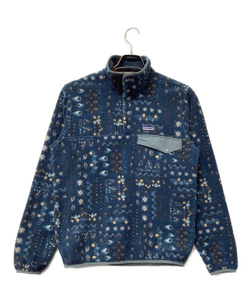 Patagonia（パタゴニア）Patagonia (パタゴニア) フリースジャケット LW Synchilla Snap-T Pullover ブルー サイズ:XSの古着・服飾アイテム
