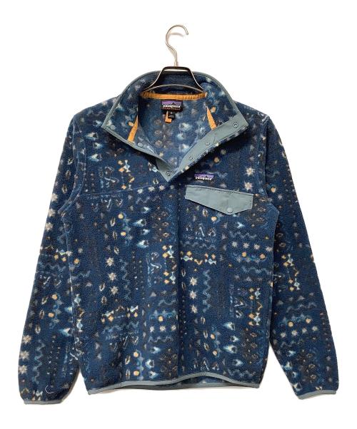 Patagonia（パタゴニア）Patagonia (パタゴニア) フリースジャケット LW Synchilla Snap-T Pullover ブルー サイズ:XSの古着・服飾アイテム