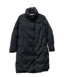 WOOLRICH（ウールリッチ）の古着「フーデットロングダウンコート」｜ブラック