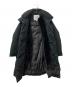 WOOLRICH (ウールリッチ) フーデットロングダウンコート ブラック サイズ:XS：20000円