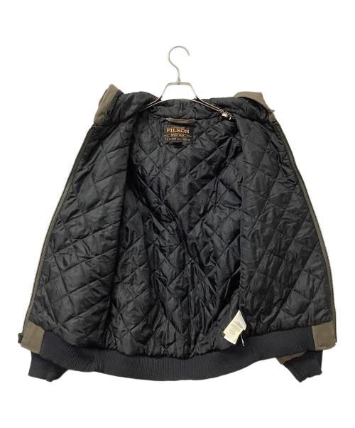 FILSON（フィルソン）FILSON (フィルソン) フーデッドジャケット WORKSMITH INSULATED BOMBER JACKET カーキ サイズ:XSの古着・服飾アイテム