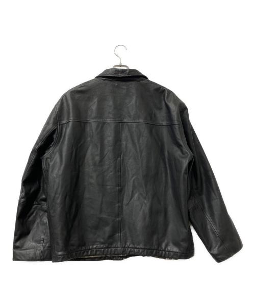 HARRY&MOORE（ハリー＆ムーア）HARRY&MOORE (ハリー＆ムーア) レザージャケット　イタリア製 ブラック サイズ:不明の古着・服飾アイテム