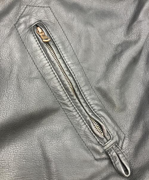 HARRY&MOORE（ハリー＆ムーア）HARRY&MOORE (ハリー＆ムーア) レザージャケット　イタリア製 ブラック サイズ:不明の古着・服飾アイテム