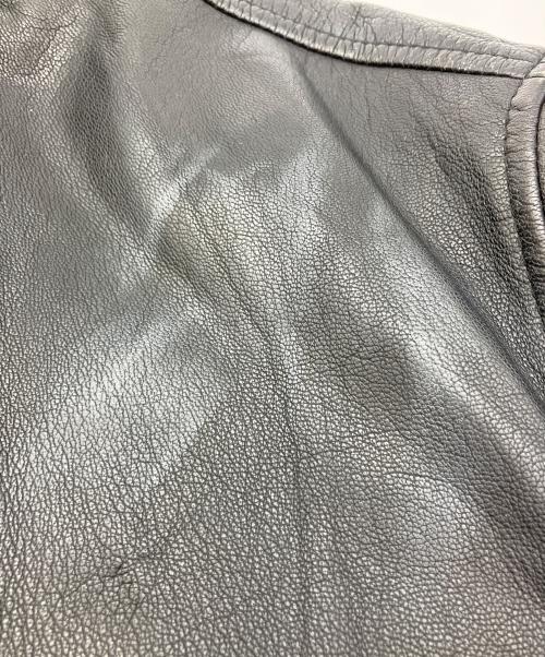HARRY&MOORE（ハリー＆ムーア）HARRY&MOORE (ハリー＆ムーア) レザージャケット　イタリア製 ブラック サイズ:不明の古着・服飾アイテム
