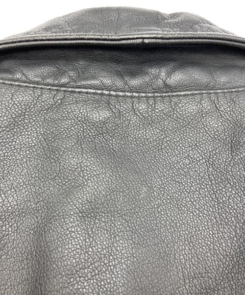 HARRY&MOORE（ハリー＆ムーア）HARRY&MOORE (ハリー＆ムーア) レザージャケット　イタリア製 ブラック サイズ:不明の古着・服飾アイテム