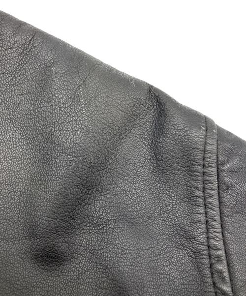 HARRY&MOORE（ハリー＆ムーア）HARRY&MOORE (ハリー＆ムーア) レザージャケット　イタリア製 ブラック サイズ:不明の古着・服飾アイテム